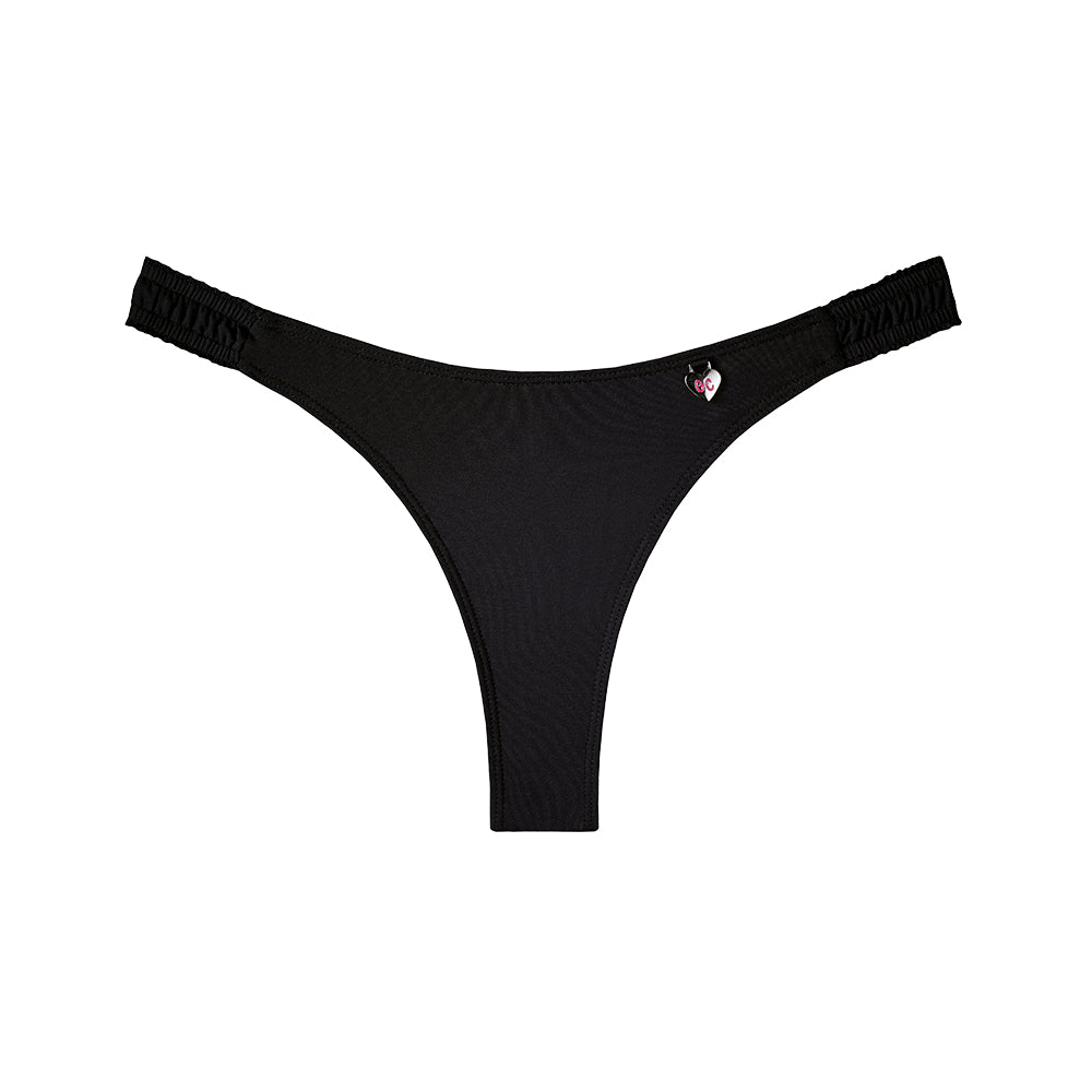Bombacha Frunce Black